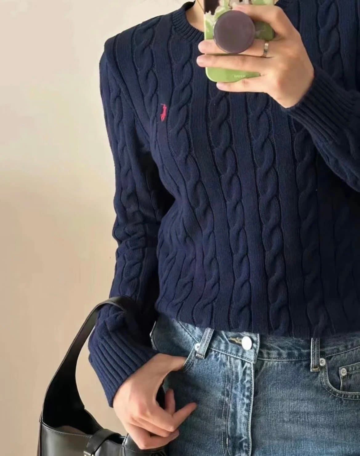 Thick knitted long sleeve sweater - OrientDig Spreadsheet