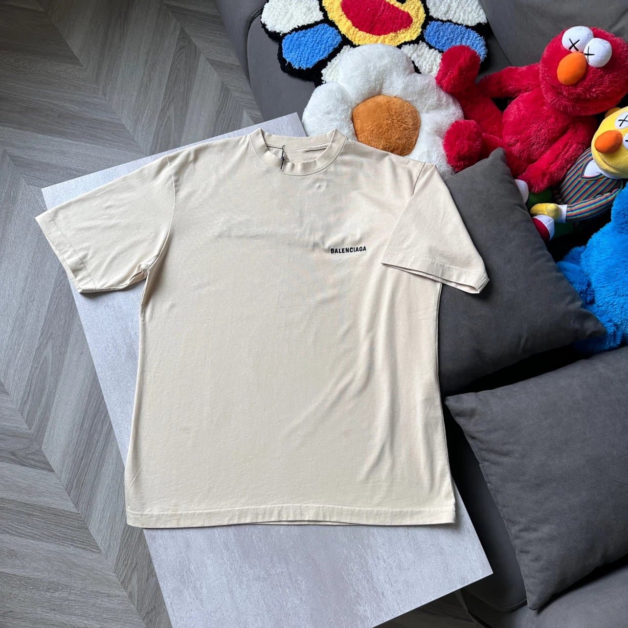 CY original front and back letter embroidery short sleeves - OrientDig Spreadsheet