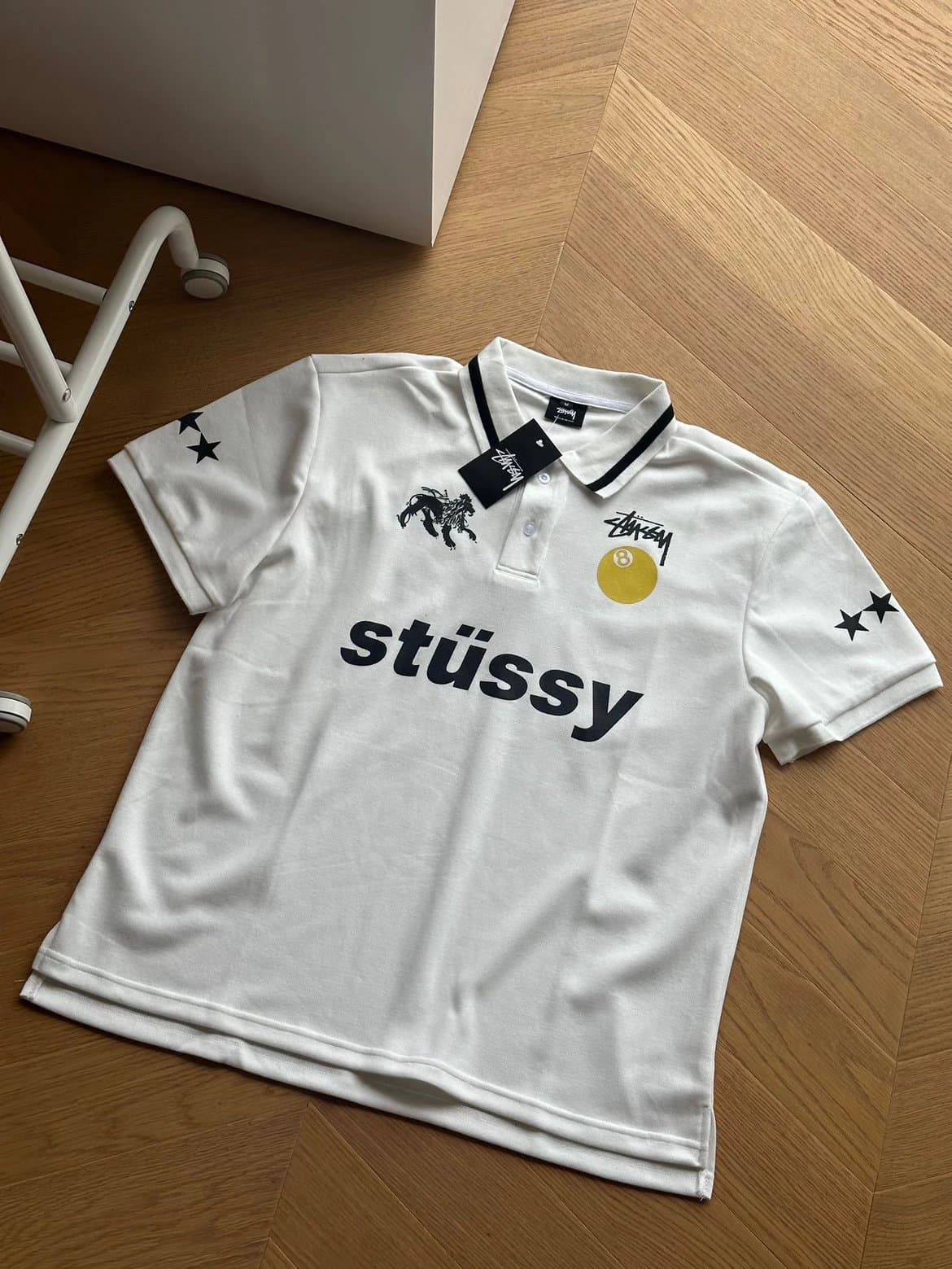 Piqué Cotton Polo Shirt Stu Black Eight Billiards Print World Tour Men's and Women's Piqué Cotton Polo Shirt Short Sleeve - OrientDig Spreadsheet