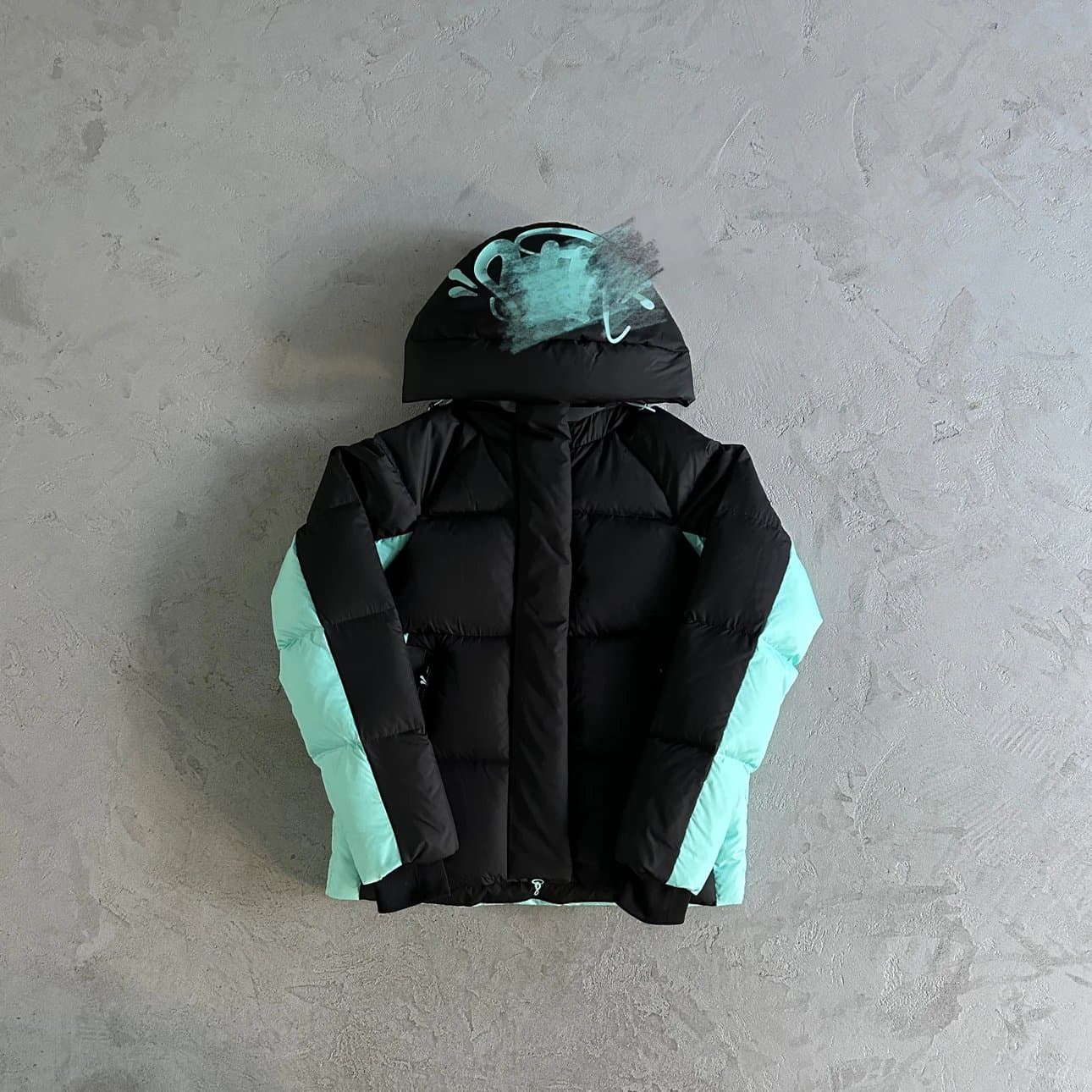 Syna down jacket- Black and blue - OrientDig Spreadsheet