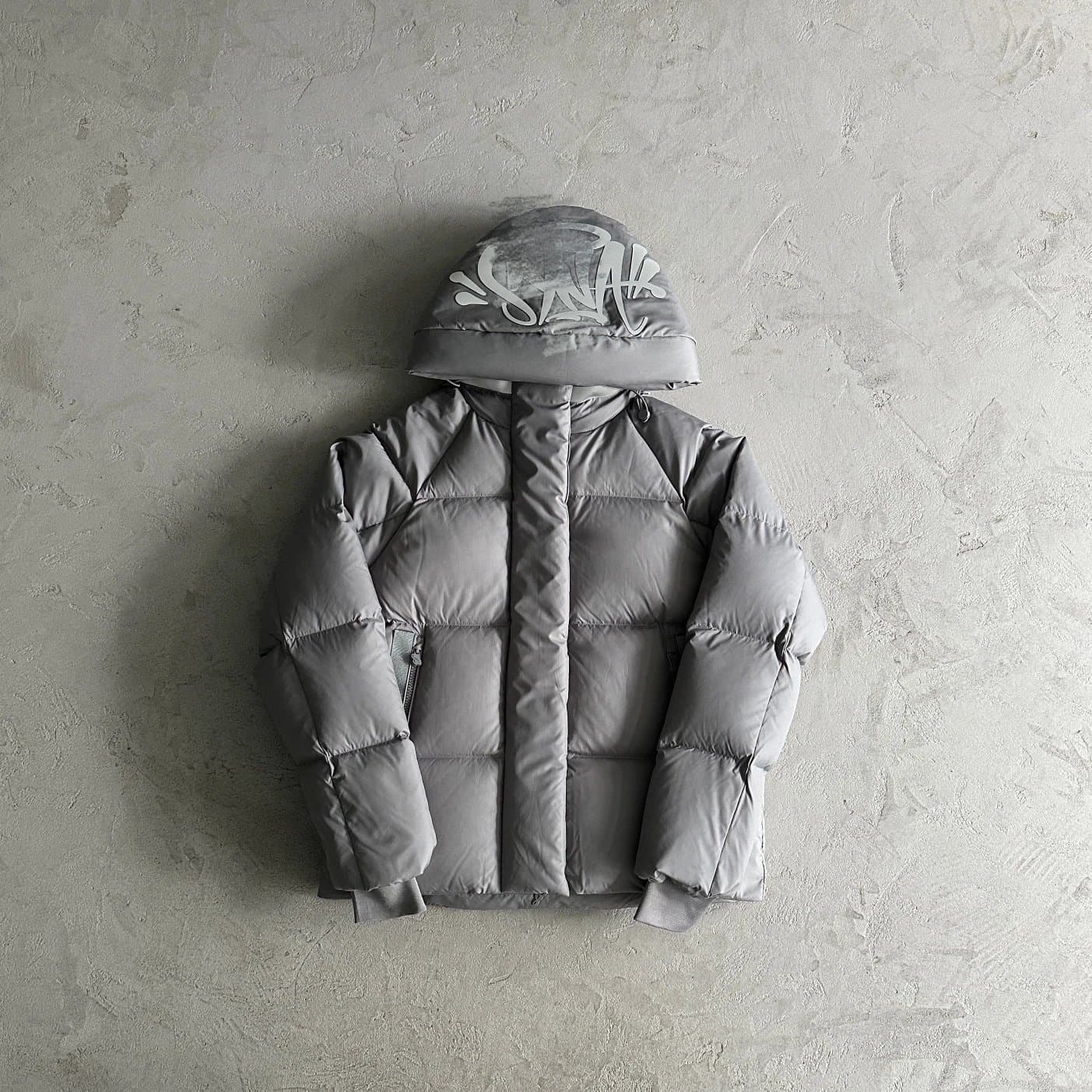 Syna down jacket- grey - OrientDig Spreadsheet