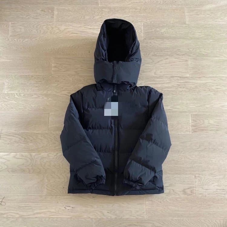Trapstar Irongate pufferjacket with Detachable Hood Black - Image 3