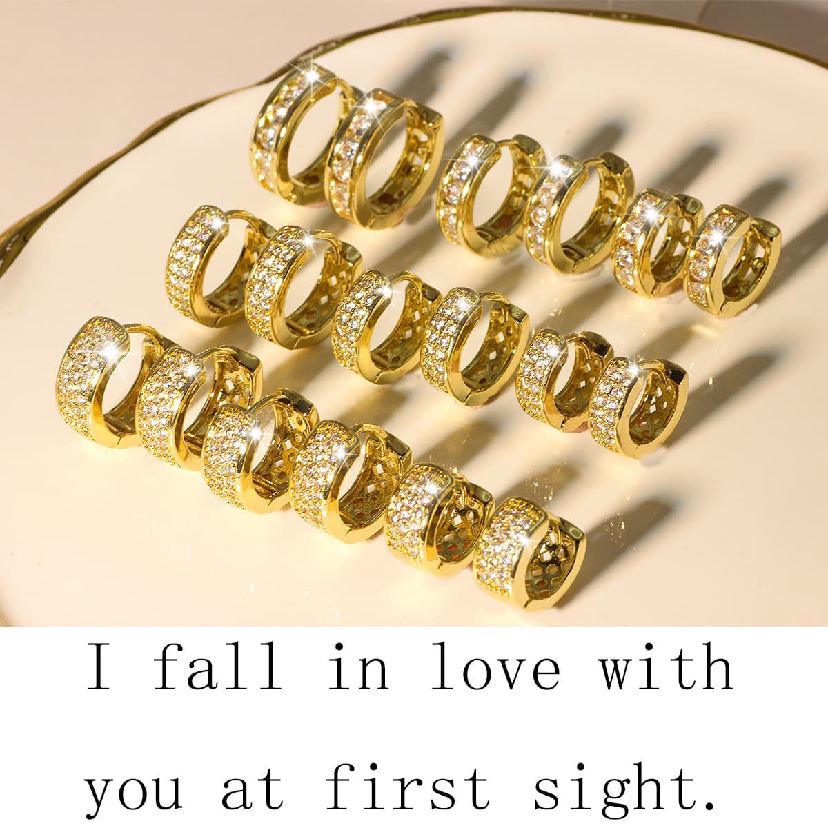 European and American cross-border 2024 new one card three pairs set earrings copper micro-inlaid zircon ear clip earrings - OrientDig Spreadsheet