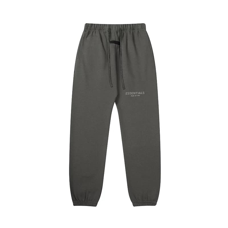 FOG FEAR OF DIOS de doble línea ESSENTIALS High Street holgado pantalones de chándal de lana acolchados pantalones de chándal para hombre - OrientDig Spreadsheet