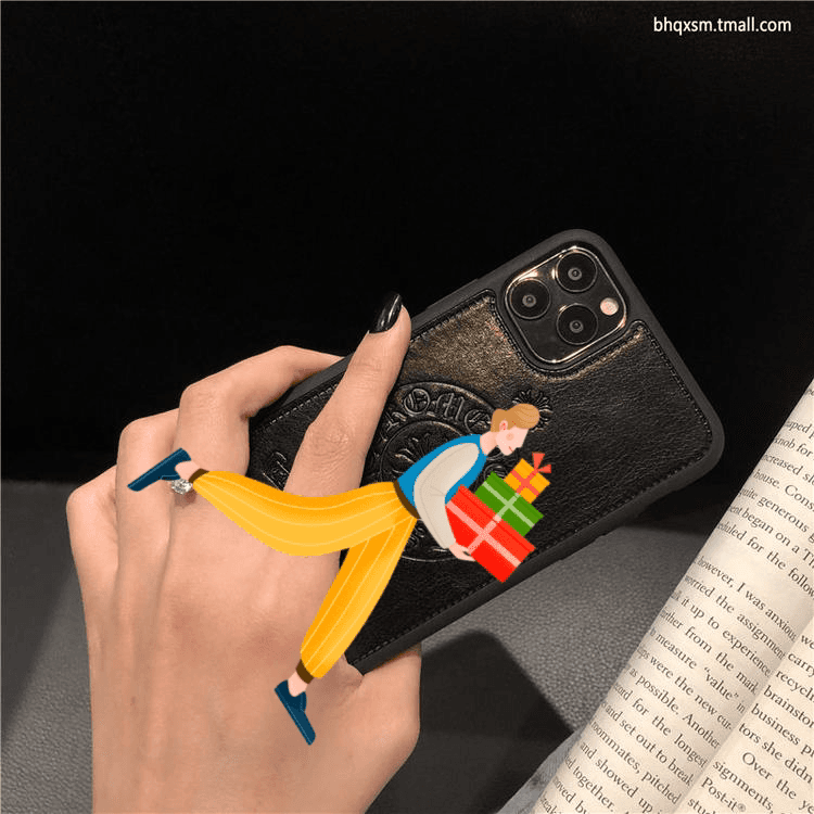 Simple black iphone13promax apple 14 mobile phone case men's temperament leather xs tide brand 7/8p applicable - OrientDig Spreadsheet