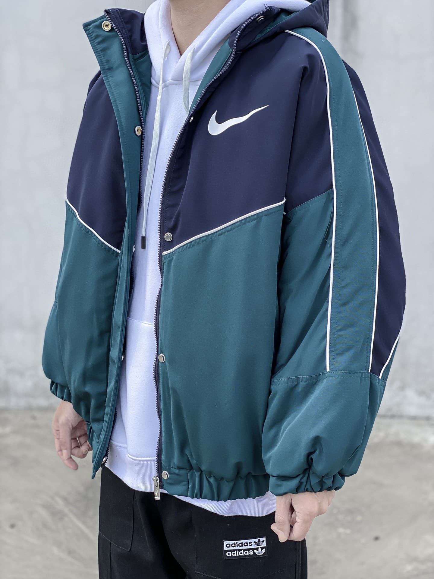 Item No. 122503 NK basic style splicing contrast color couple style cotton coat loose lazy style cec jacket bottoms are very nice - OrientDig Spreadsheet